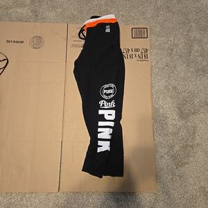 PINK Victoria's Secret Black Leggings